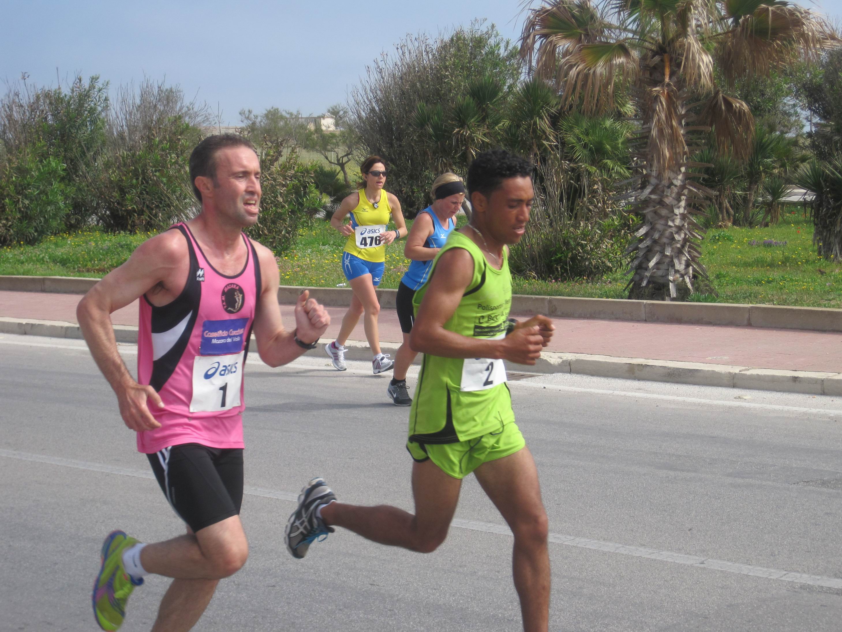 Francesco Ingargiola (2°) e Mohamed Idrissi (1°)